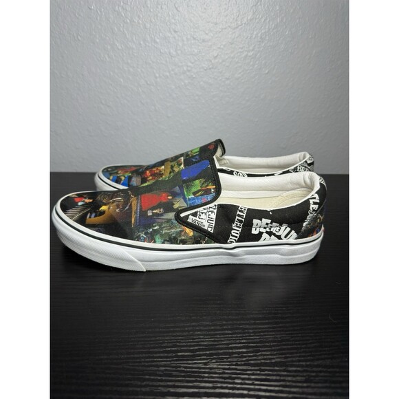 RARE🔥 VANS x Beetlejuice Custom Slip On Sneakers Limited Edition Men’s 10 - Picture 3 of 6